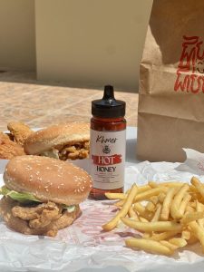 khmer hot honey burger