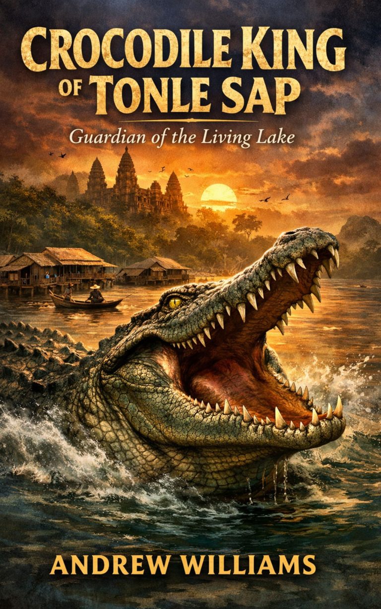 Crocodile King of Tonle Sap: Mythic Guardian of Cambodia’s Living Lake
